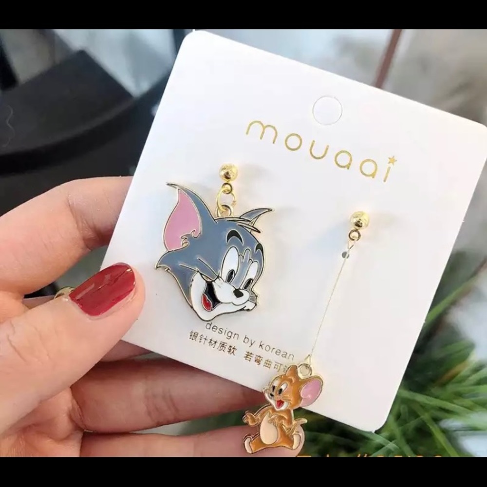 3/$30 Tom and Jerry Dangle Earrings